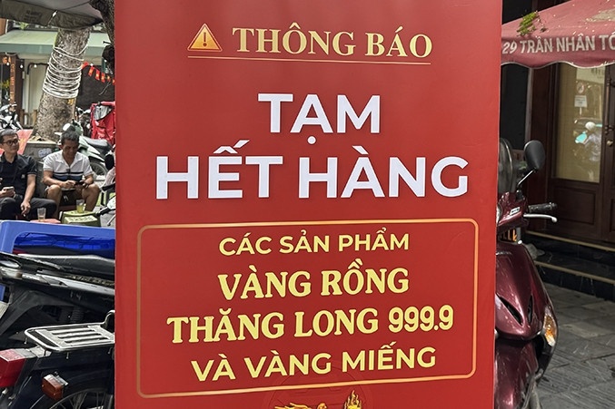 Giá vàng tăng không ngừng, chủ tiệm vàng chứng kiến điều chưa từng xảy ra