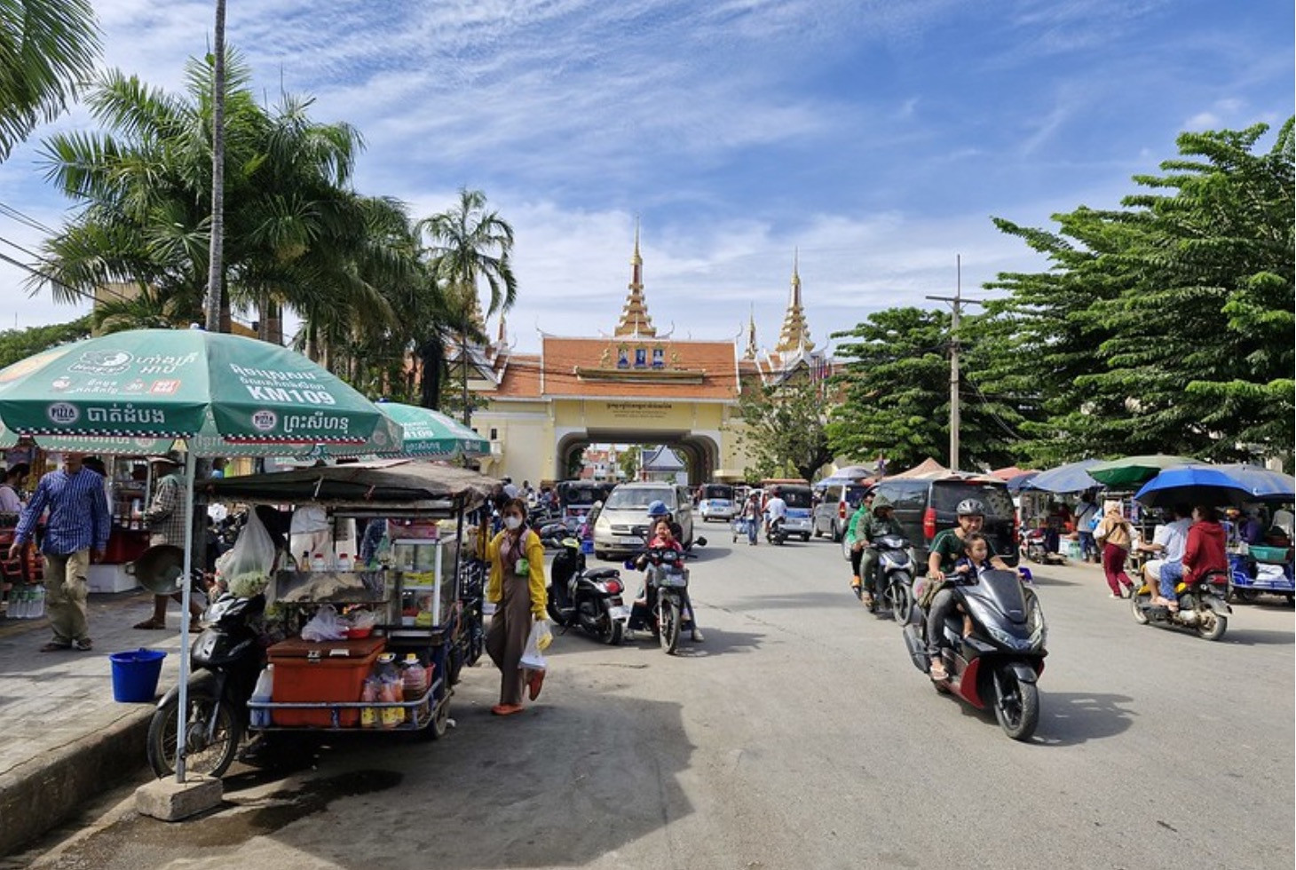 Poipet, Campuchia. Ảnh: Futuresoutheastasia