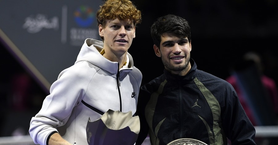 Six Kings Slam 2025: Sinner, Alcaraz và cuộc chiến 6 triệu USD