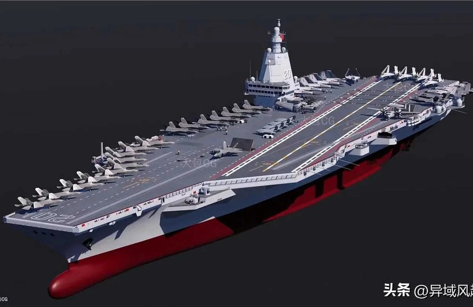 Tàu sân bay hạt nhân Type 004, ‘quái vật’ 120.000 tấn, công nghệ EMALS tối tân