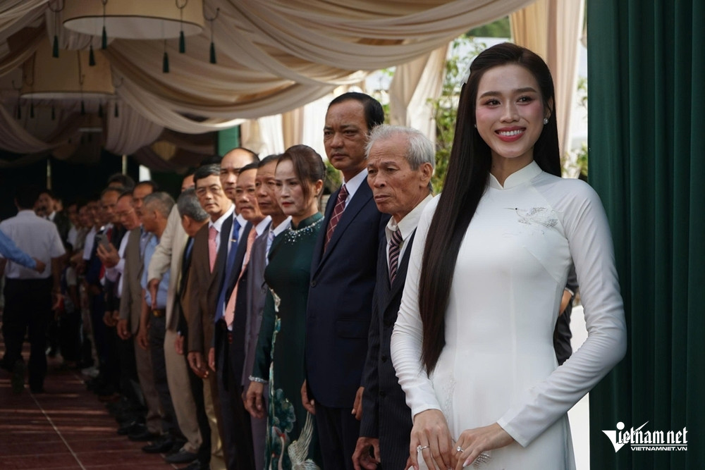 Không gian lễ ăn hỏi của Đỗ Thị Hà