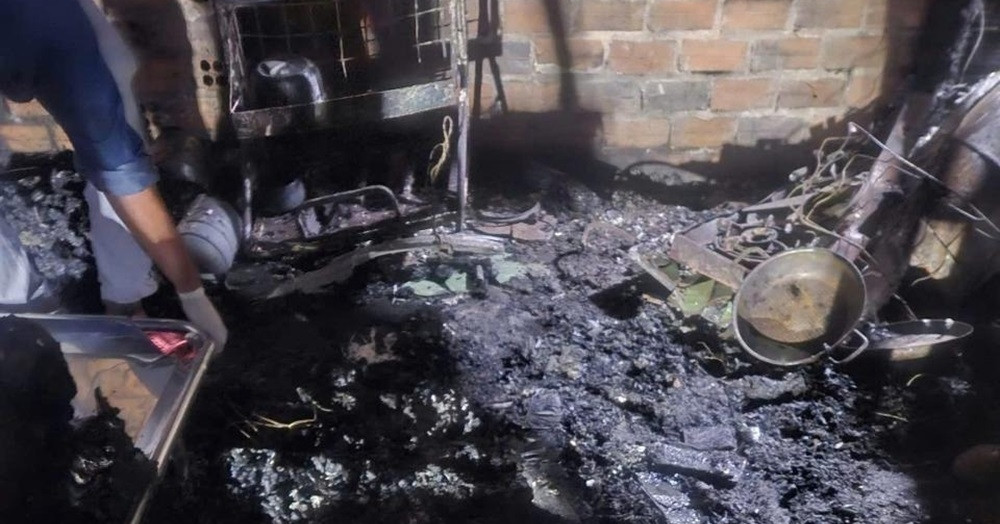 Cháy nhà lúc rạng sáng, cảnh sát phát hiện 1 người đàn ông tử vong