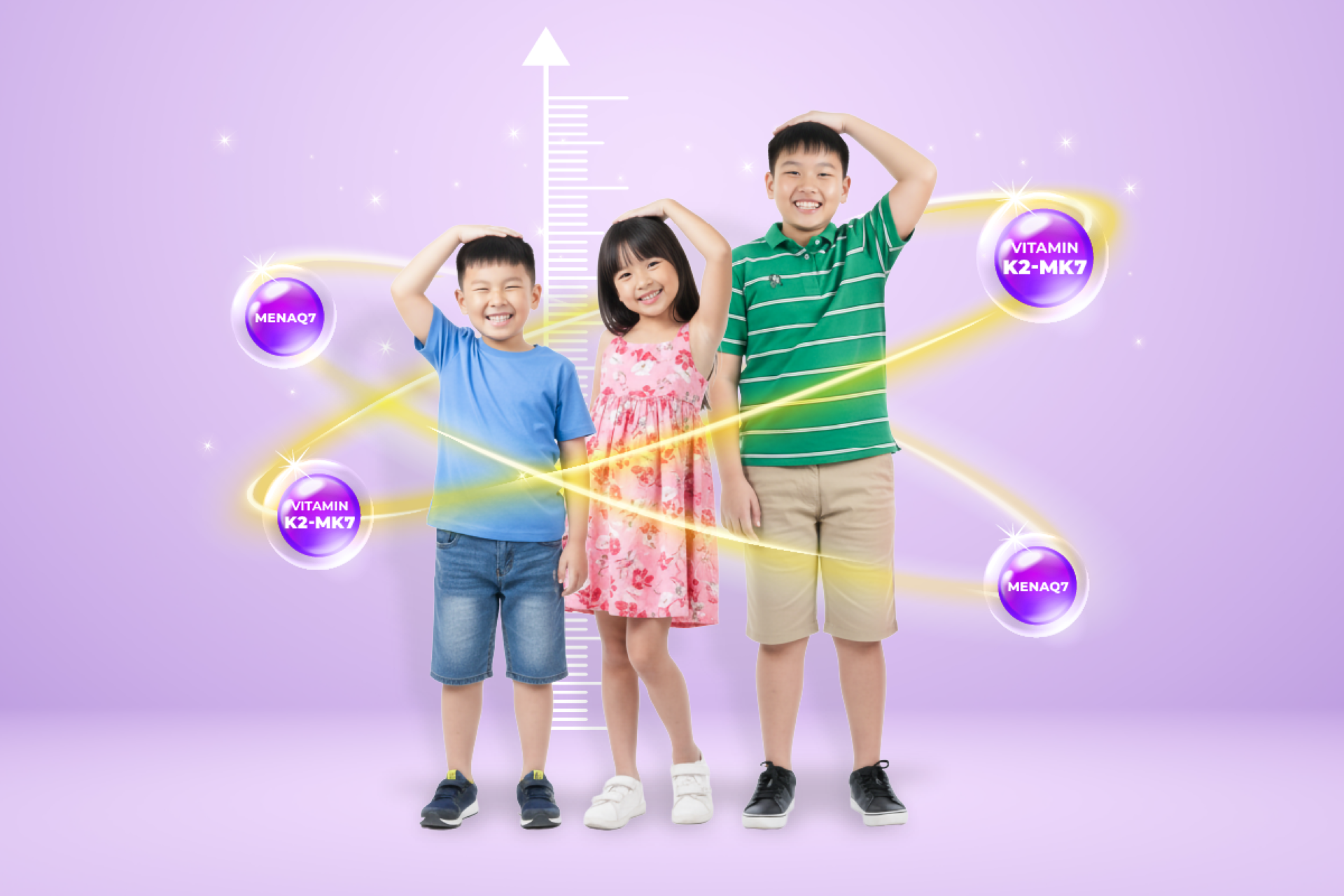 Nghiên cứu mới về vitamin K2-MK7 giúp cải thiện chiều cao ở trẻ em