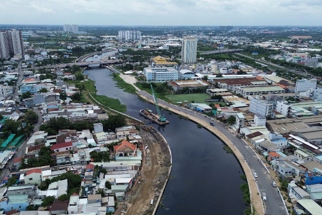 Dự án cải tạo kênh dài nhất TPHCM điều chỉnh vốn lên 9.030 tỷ đồng