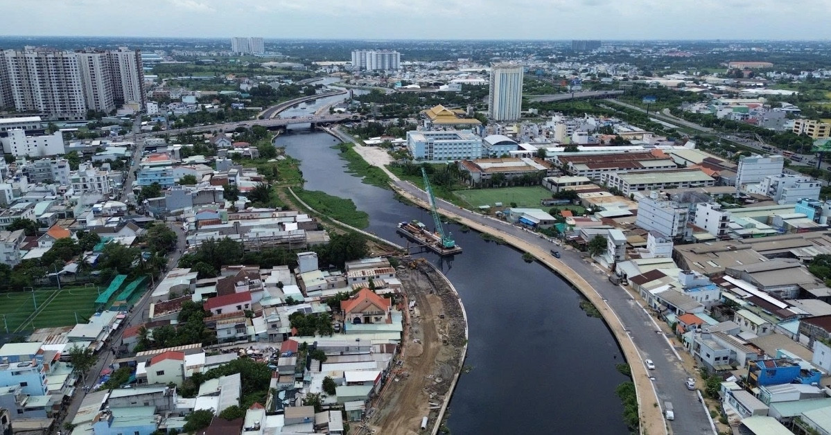 Dự án cải tạo kênh dài nhất TPHCM điều chỉnh vốn lên 9.030 tỷ đồng