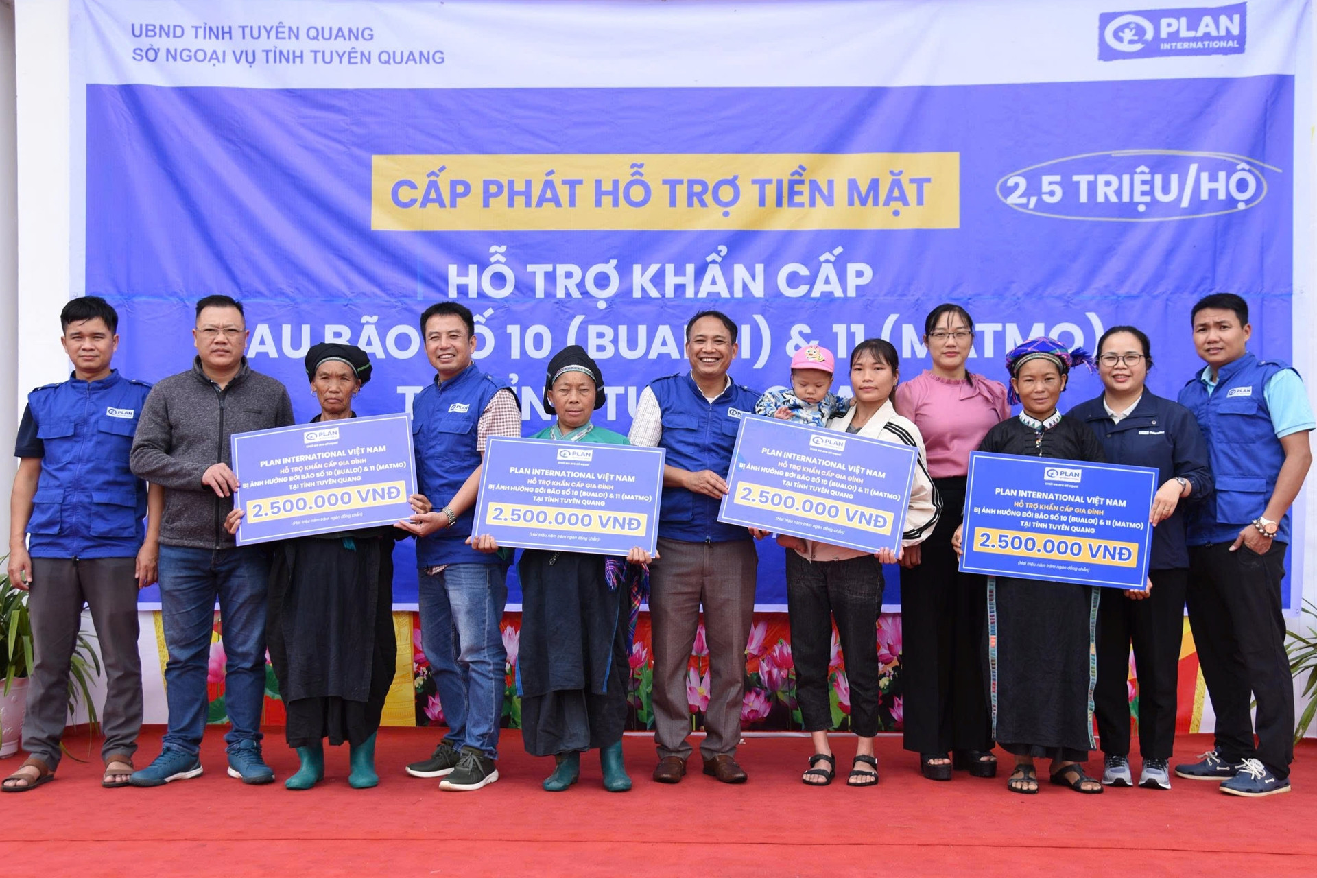 Hỗ trợ người dân Tuyên Quang phục hồi và phát triển bền vững sau thiên tai