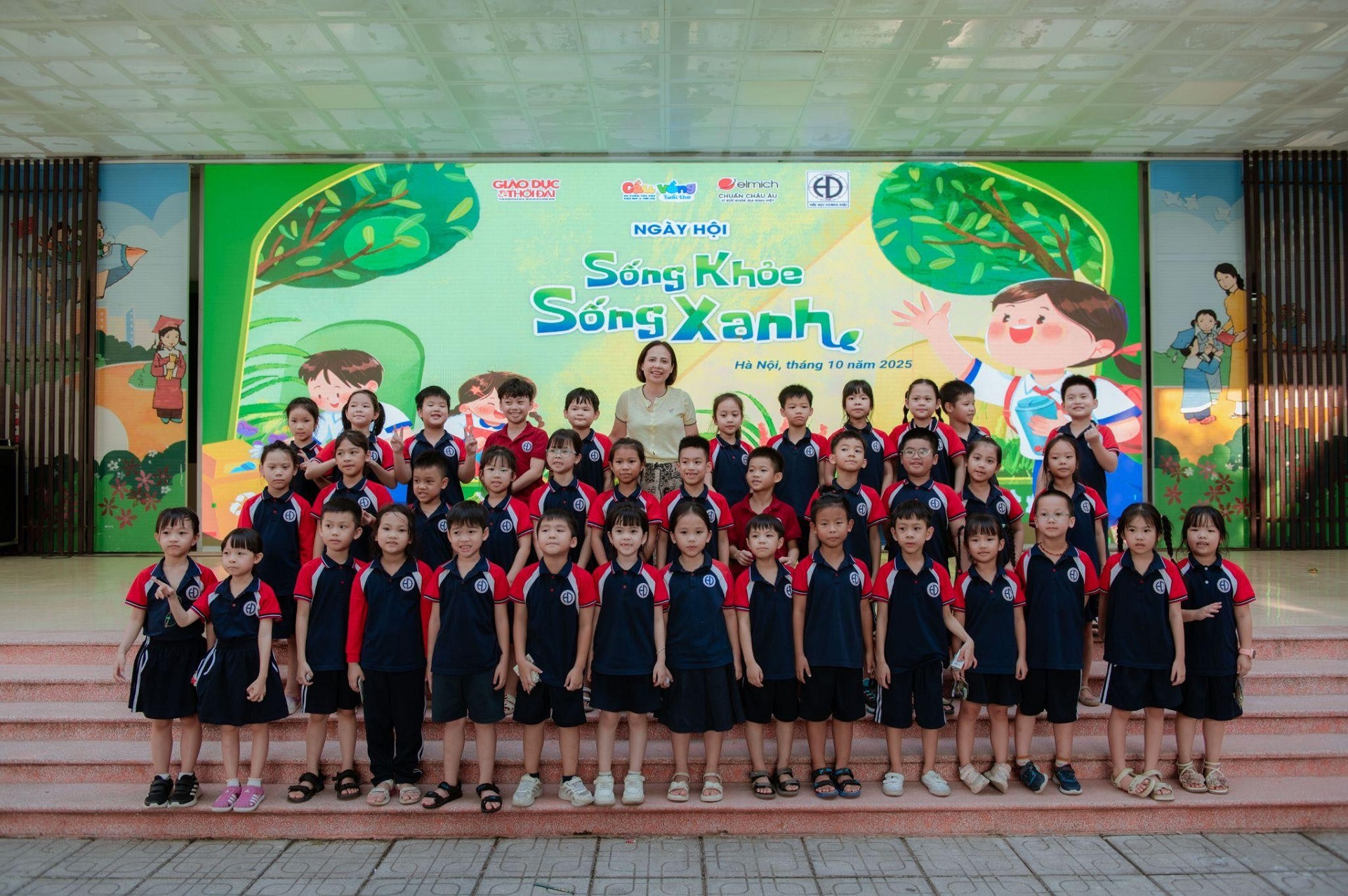 Elmich Việt Nam chung tay vun đắp thế hệ học sinh ‘sống khỏe sống xanh’