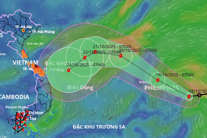 Bão Fengshen sắp vào Biển Đông, diễn biến khó lường vì yếu tố này