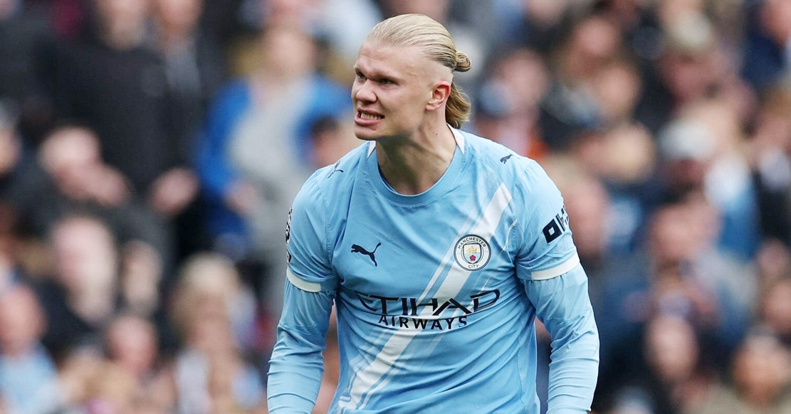 Haaland thăng hoa với cú đúp, Man City đả bại Everton