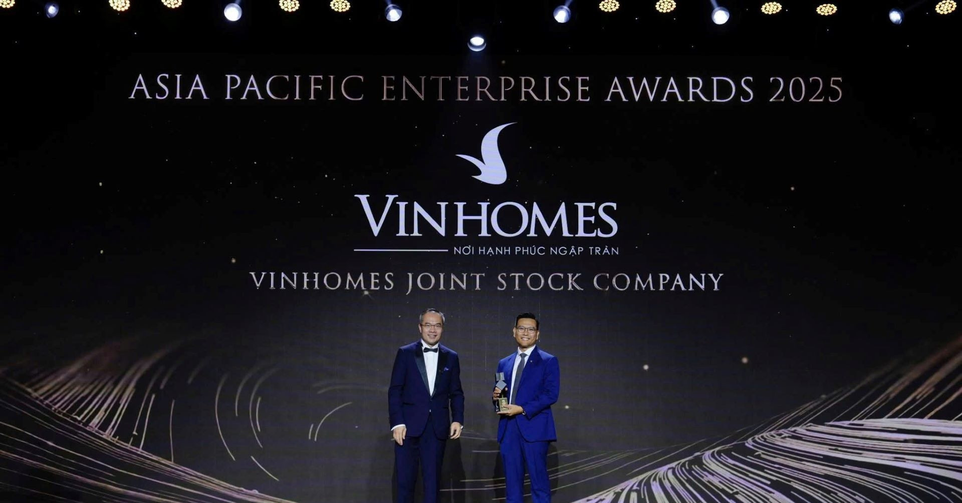 Vinhomes nhận giải doanh nghiệp xuất sắc châu Á tại APEA 2025