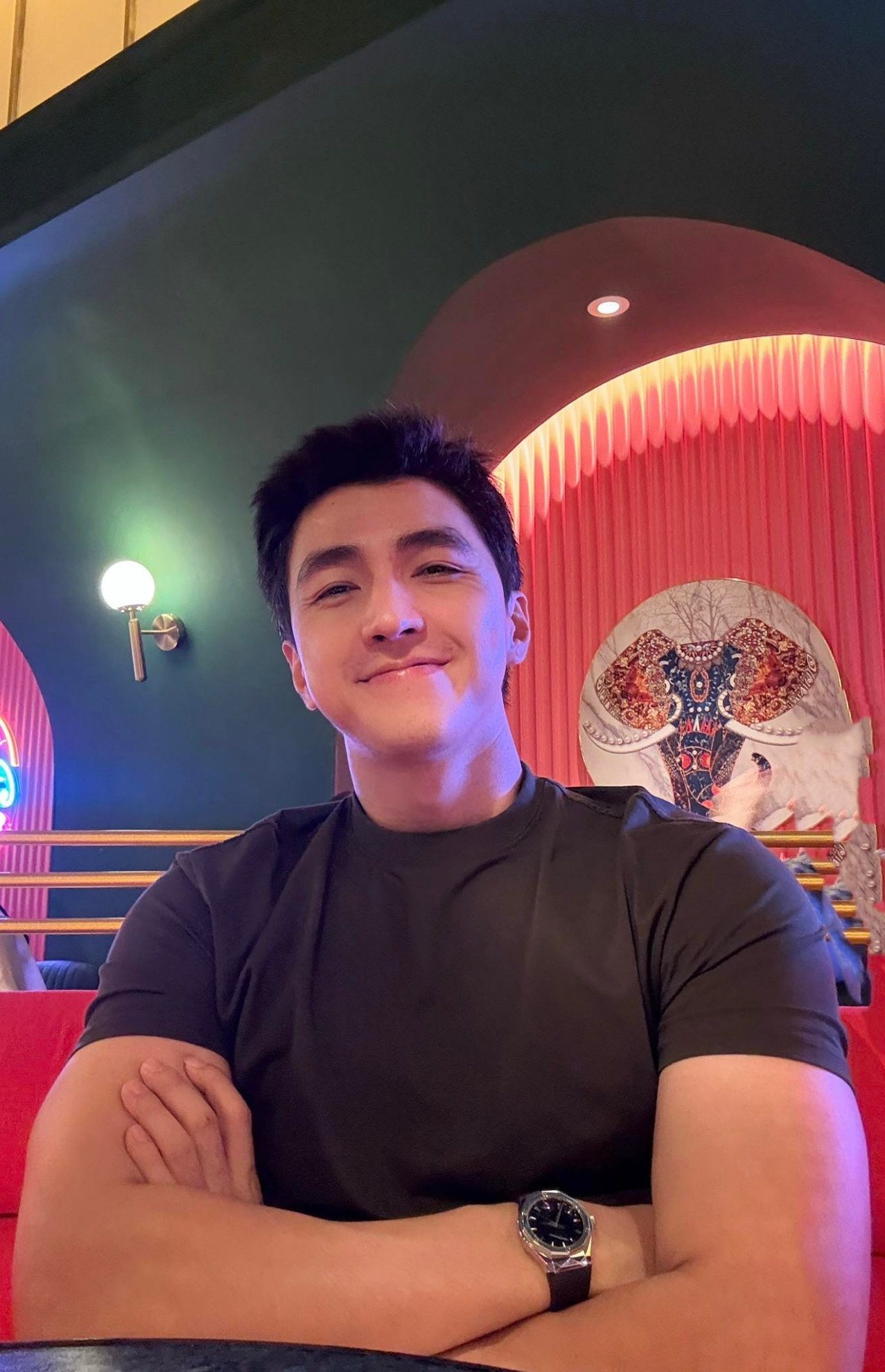 Diễn viên Bình An béo lên