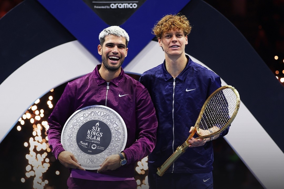 Jannik Sinner đòi nợ Alcaraz, đoạt chức vô địch 6 triệu USD