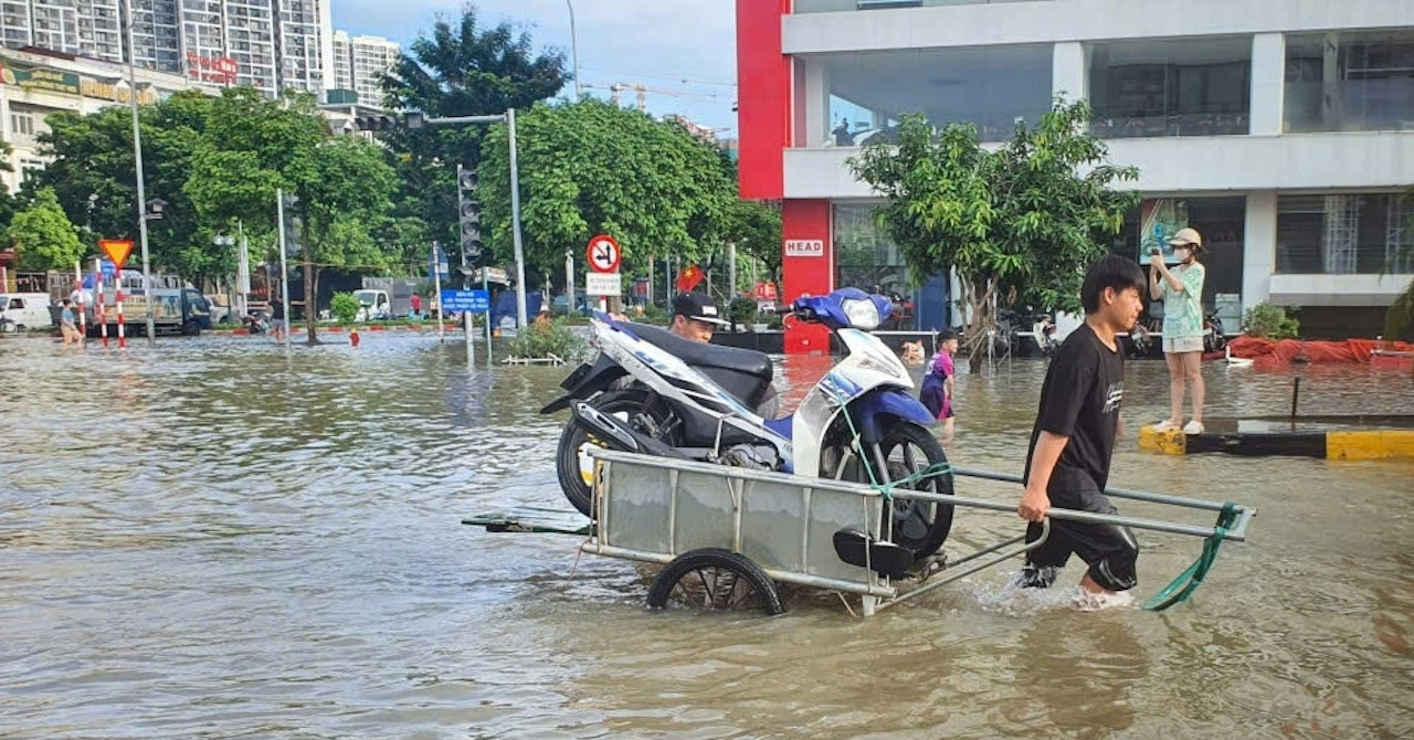 Chiều 2/10, Hà Nội còn bao nhiêu điểm ngập úng?