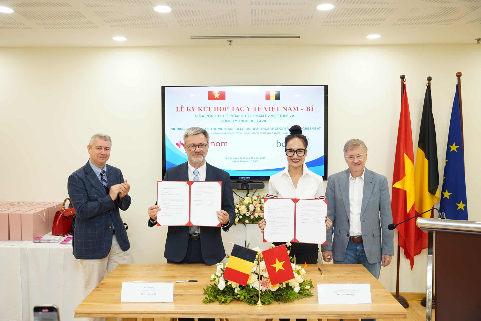 Dược phẩm PV Việt Nam ‘bắt tay’ Bellavie SRL chăm sóc sức khỏe phụ nữ