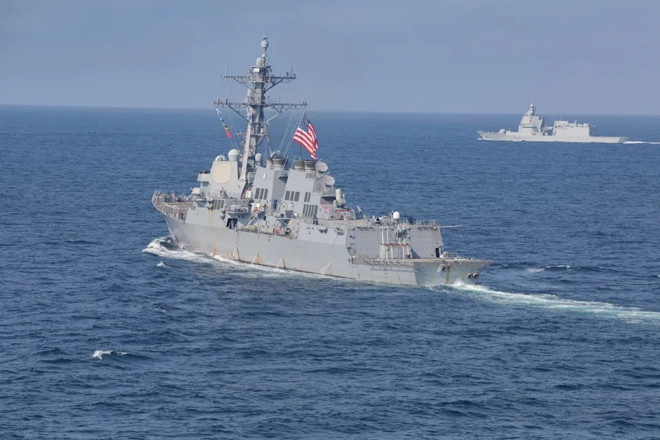 Chiến hạm Mỹ lần đầu tham gia sứ mệnh mở rộng hiện diện của NATO ở biển Baltic