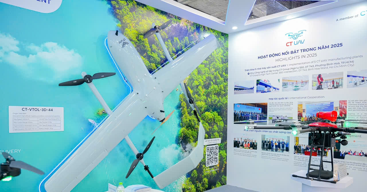 Doanh nghiệp Việt trình làng 3 mẫu UAV "Make in Vietnam" đa lĩnh vực