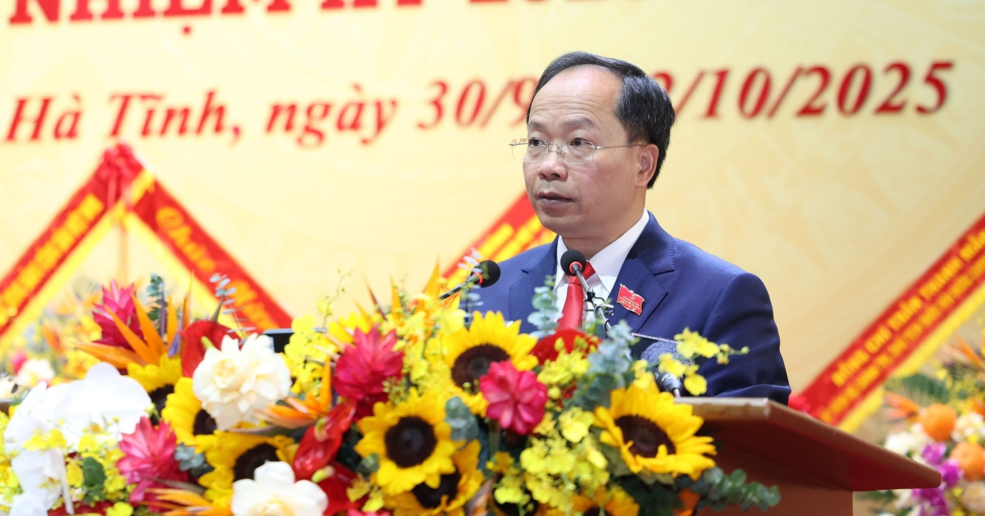 Ông Nguyễn Duy Lâm tái đắc cử Bí thư Tỉnh ủy Hà Tĩnh