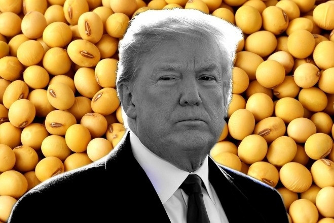 Ông Trump phàn nàn việc Trung Quốc đưa đậu nành vào chiến thuật đàm phán