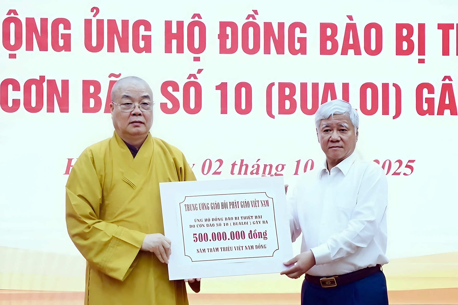 Phân bổ 265 tỷ đồng cho 17 địa phương bị thiệt hại nặng do bão số 10