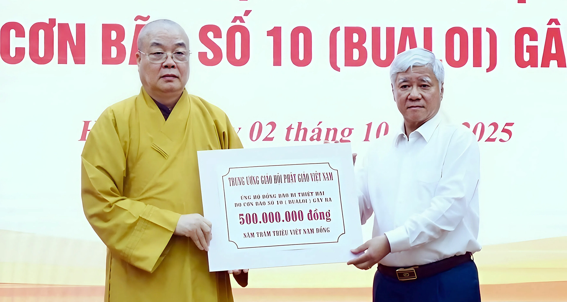 Phân bổ 265 tỷ đồng cho 17 địa phương bị thiệt hại nặng do bão số 10