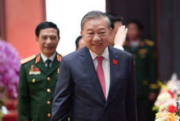 Tổng Bí thư và Chủ tịch nước dự bế mạc Đại hội Đảng bộ Quân đội