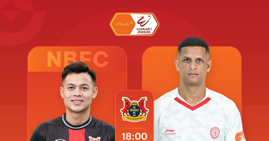 Trực tiếp bóng đá Ninh Bình 1-1 Thể Công Viettel: Siêu phẩm dự bị (H2)