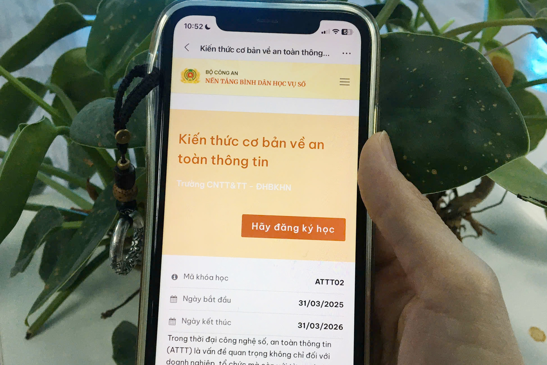Yêu cầu tăng cường đào tạo về an ninh mạng trên nền tảng “Bình dân học vụ số”