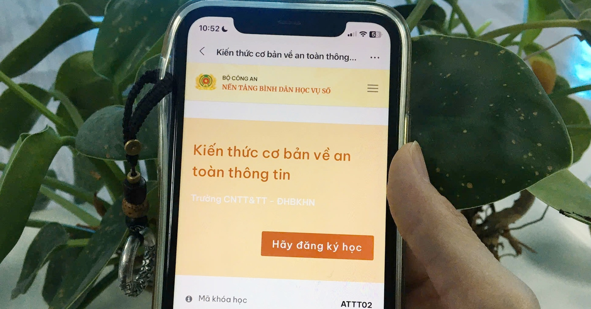 Tăng cường đào tạo kiến thức an ninh mạng trên nền tảng “Bình dân học vụ số”