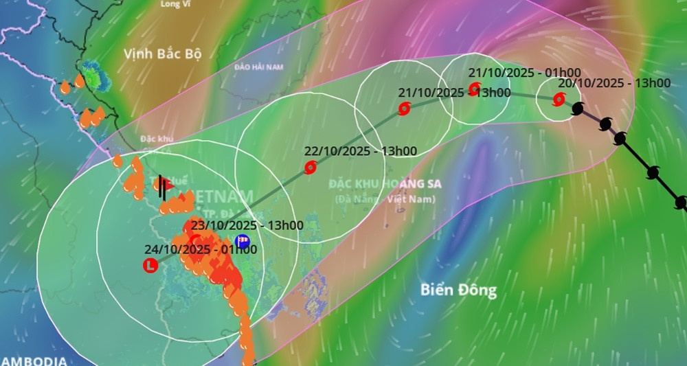 Bão số 12 đổi hướng khó lường, Nam Quảng Trị - ...