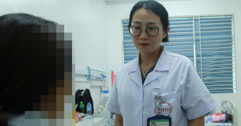 Lá gan của cô gái bị virus "gặm nhấm" thành ung thư