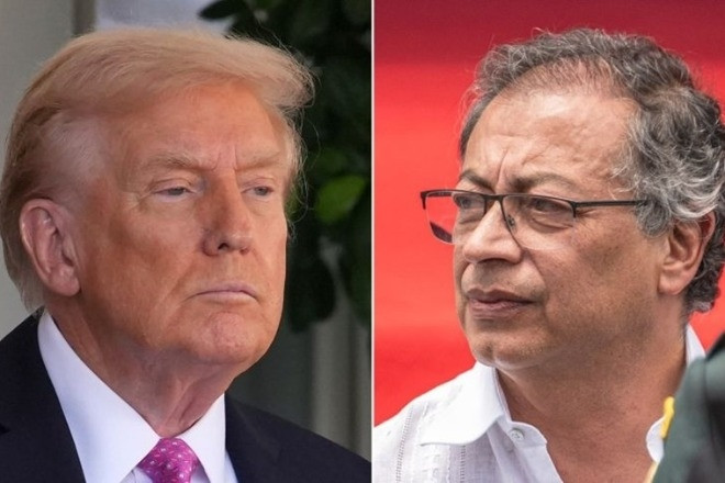 Ông Trump lên án Tổng thống Colombia, tuyên bố cắt viện trợ với quốc gia Nam Mỹ