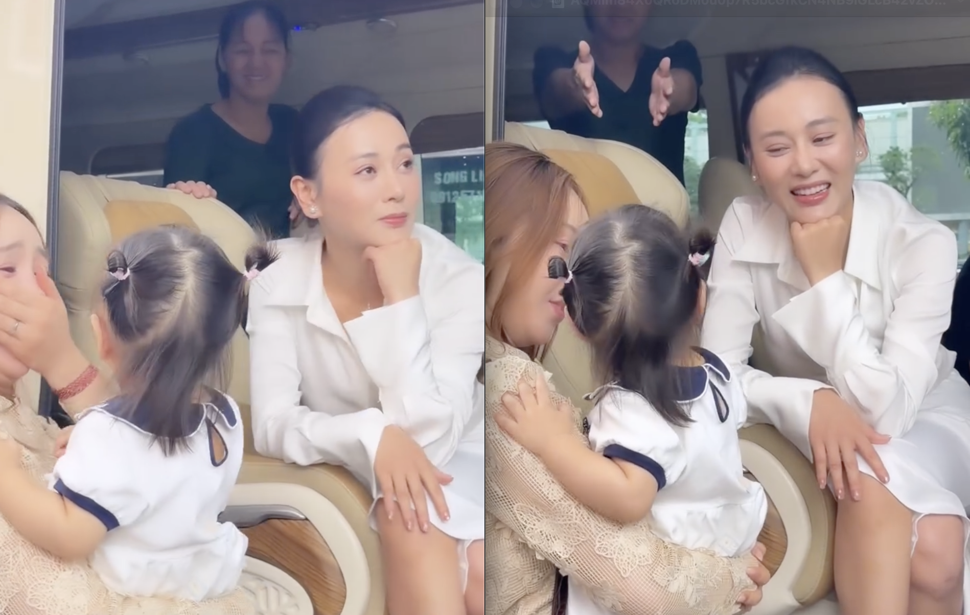 Hình ảnh Phương Oanh trên phim trường