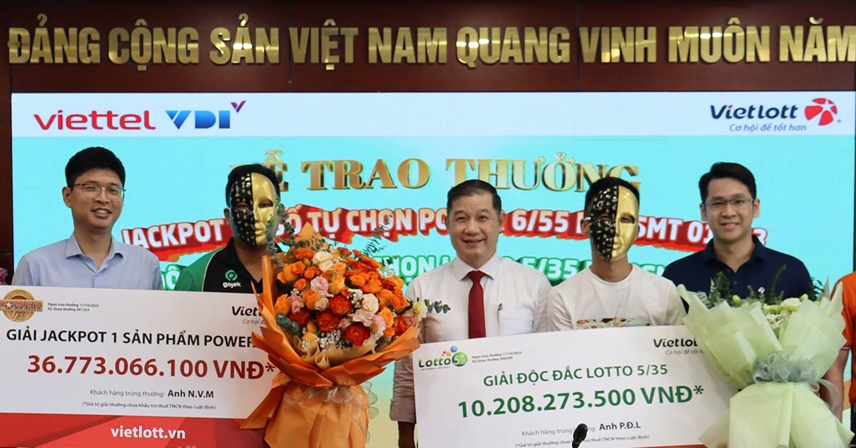 Trúng độc đắc Vietlott gần 37 tỷ, cả gia đình mất ngủ cả đêm