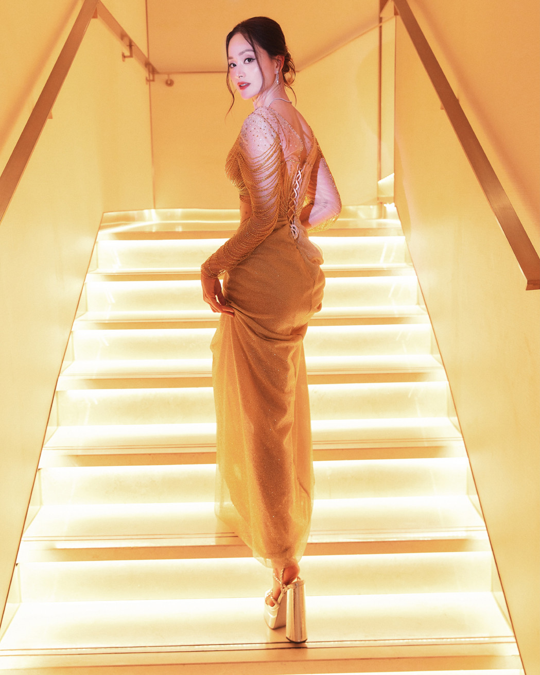 Lan Phương và hai con