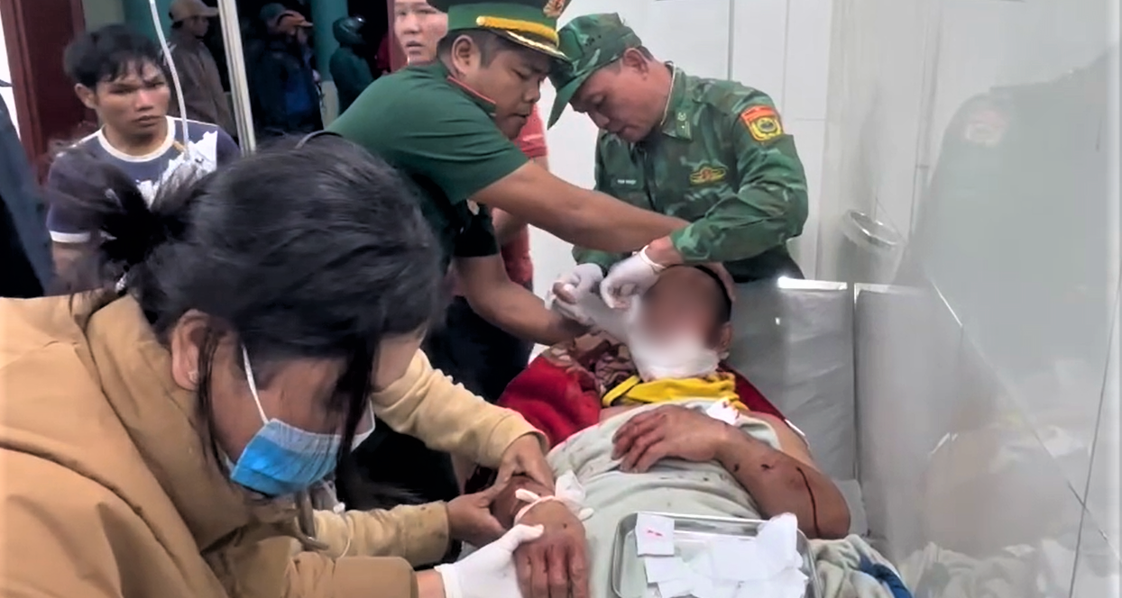 Trưởng thôn ở Đà Nẵng bị gấu rừng tấn công trên đường đi làm về