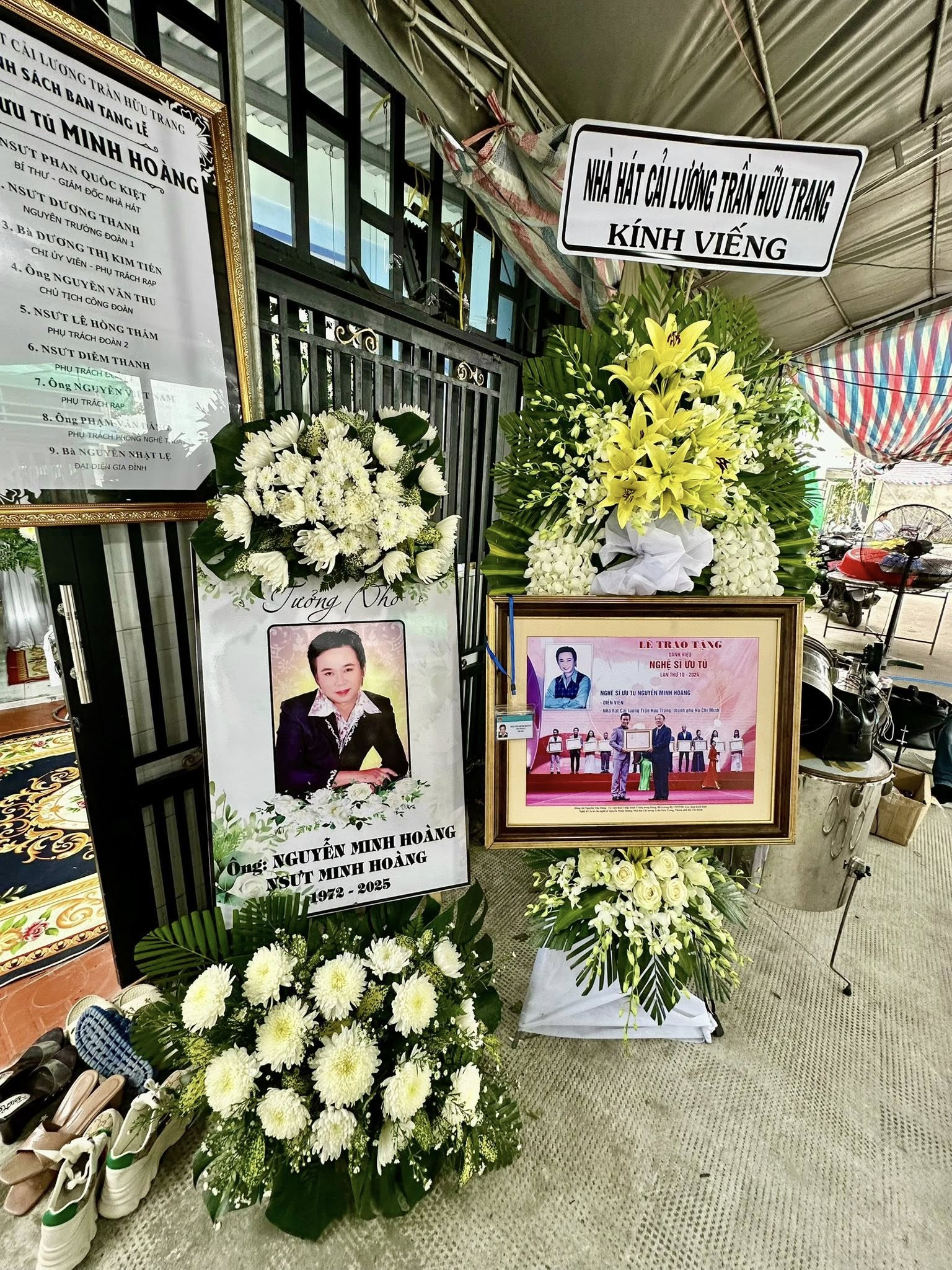 Tang lễ NSƯT Minh Hoàng