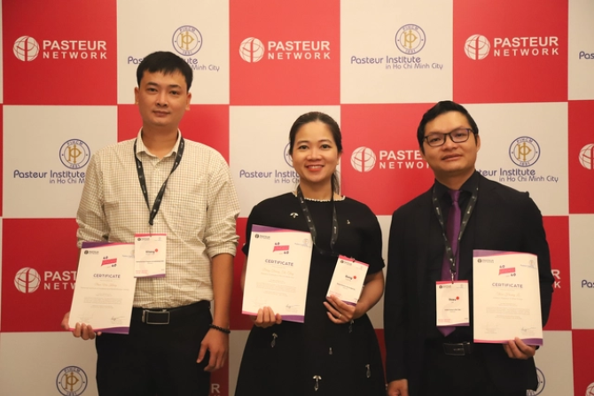 Ba bác sĩ Việt Nam được mạng lưới Pasteur toàn cầu vinh danh