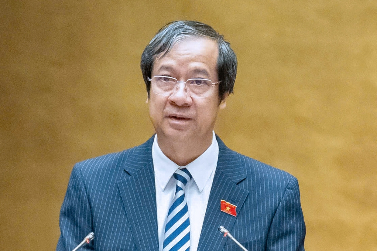 Bộ trưởng GD-ĐT trình Quốc hội phương án một bộ sách giáo khoa trên toàn quốc