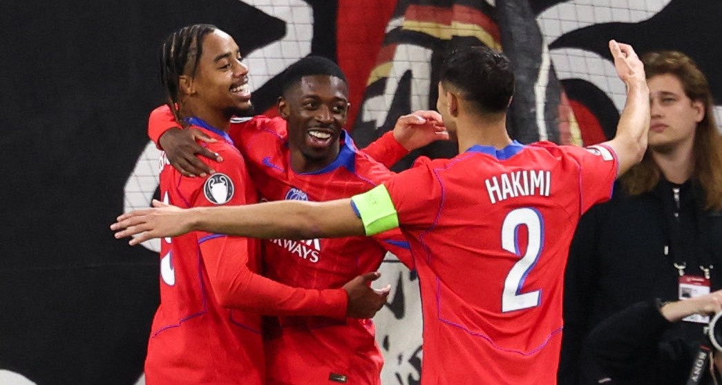 Dembele tái xuất ấn tượng, PSG trút mưa bàn thắng vào lưới Leverkusen