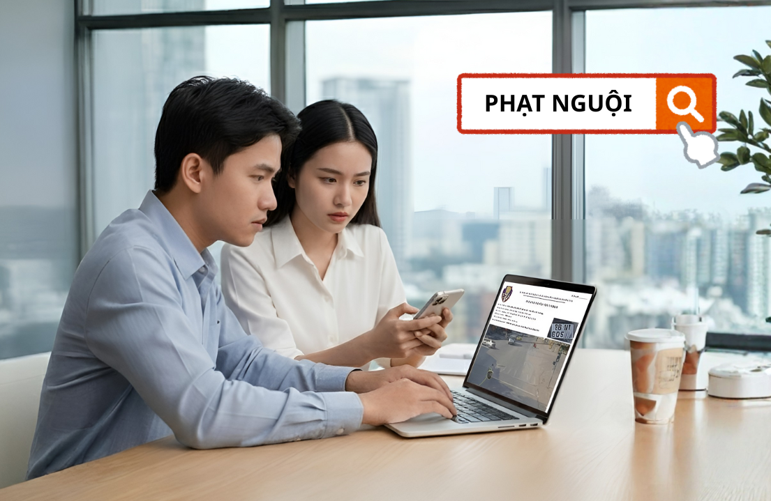 Hướng dẫn tra cứu phạt nguội trên toàn quốc