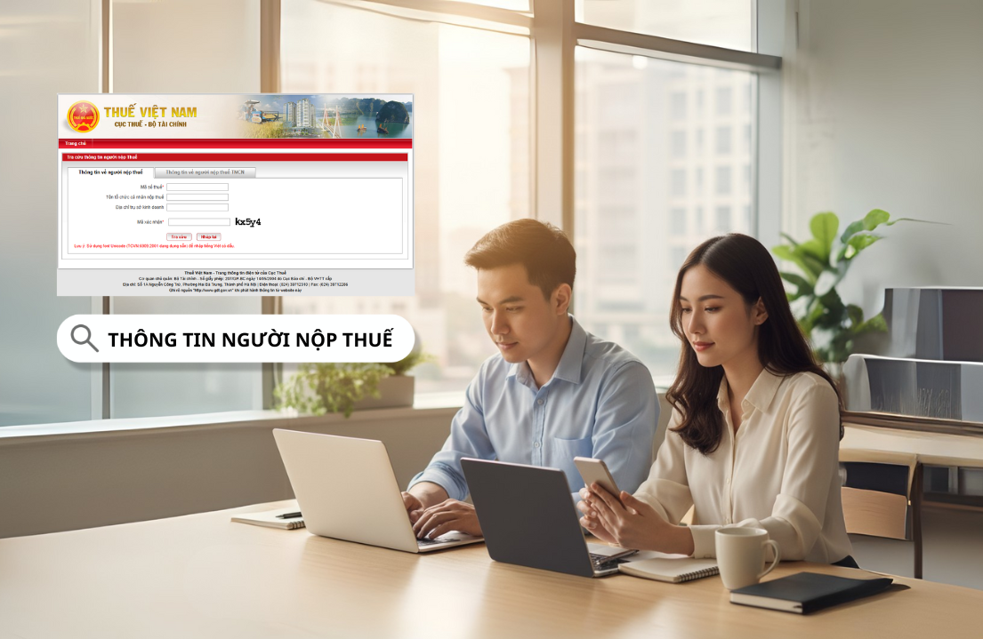 Hướng dẫn cách tra cứu thông tin người nộp thuế