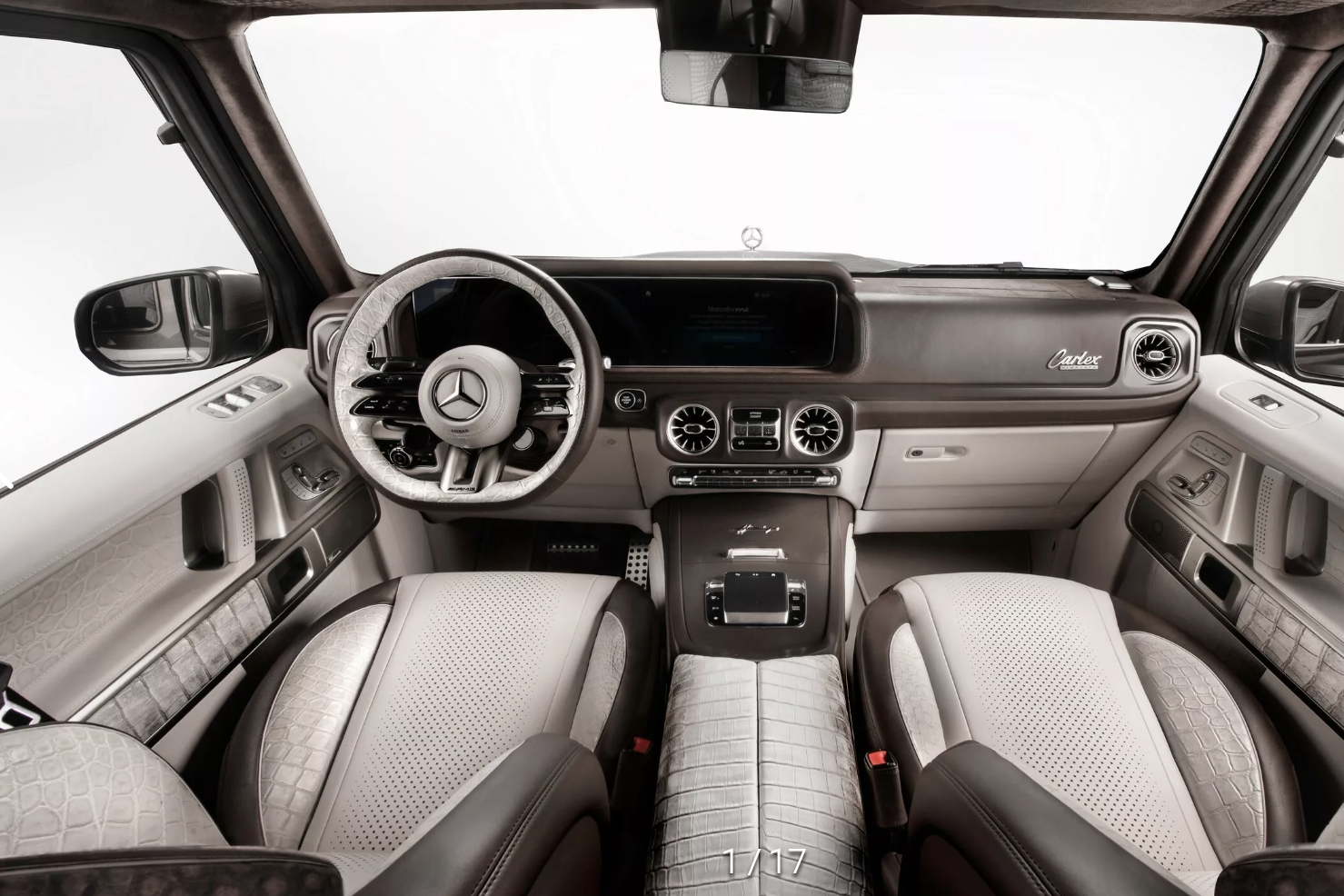 Mercedes-AMG G63 phủ 1kg bụi kim cương lên lớp sơn, nội thất da cá sấu Himalaya