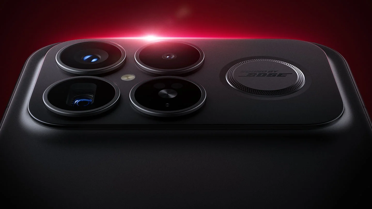 Mô-đun camera và loa ngoài trên Redmi K90 Pro Max. Ảnh: Redmi