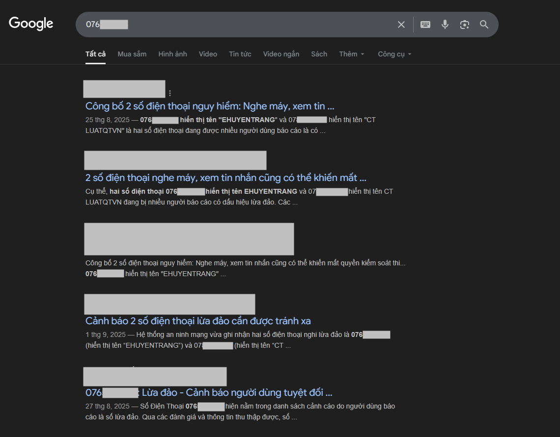 Hướng dẫn kiểm tra số điện thoại lừa đảo 1 so dien thoai lua dao 02.PNG