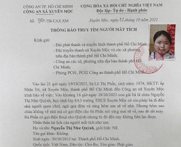Thiếu nữ 13 tuổi mất tích bí ẩn sau cuộc điện thoại với mẹ hẹn mai sẽ về.jpg