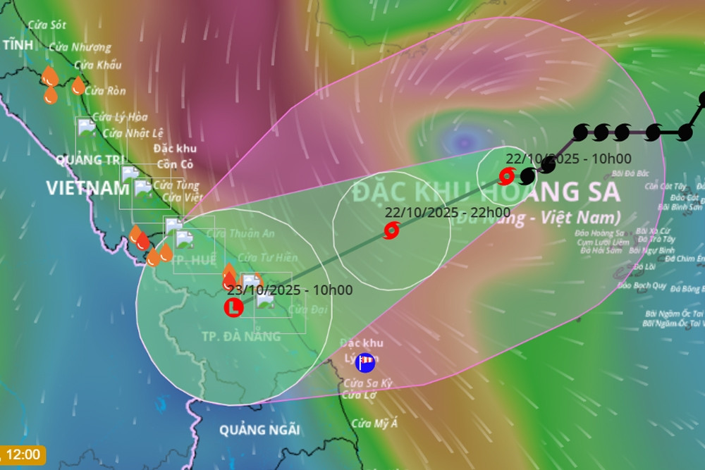 Toàn cảnh bão số 12 Fengshen, ba tác nhân tạo 'túi bom nước' dội xuống miền Trung
