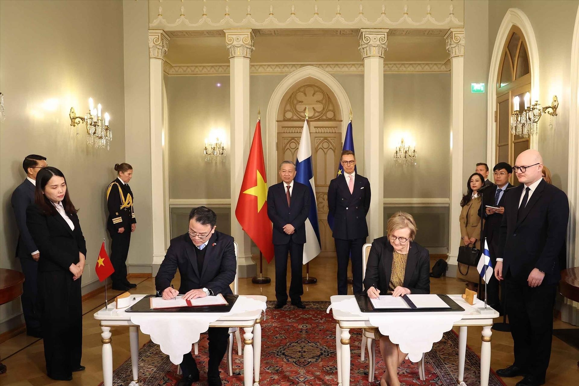 Tuyên bố chung về thiết lập quan hệ Đối tác Chiến lược giữa Việt Nam và Phần Lan