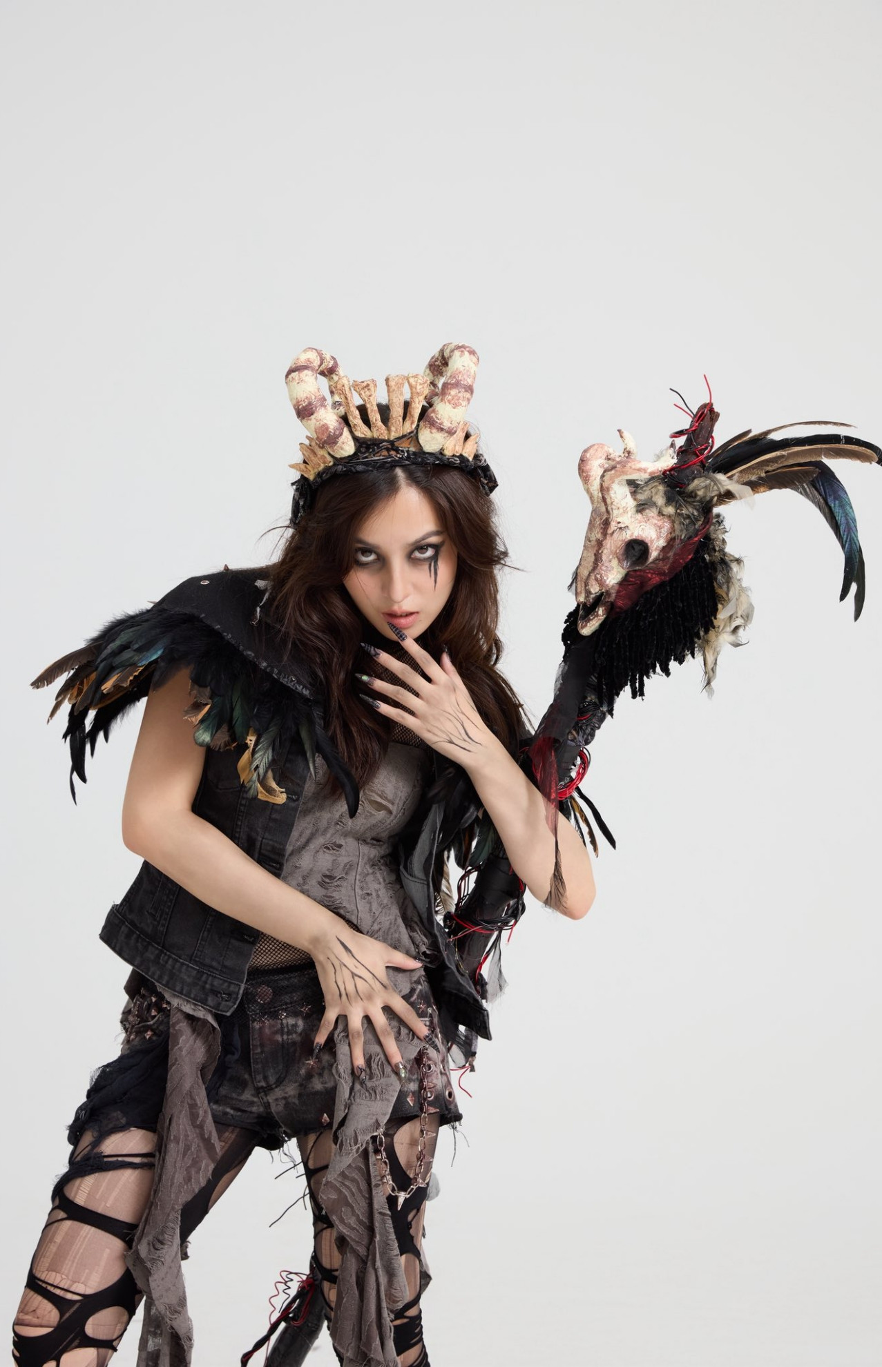 Thảo Tâm trong vai thần chết