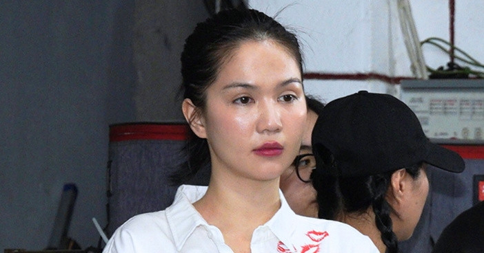 Người đẹp Ngọc Trinh tiều tụy