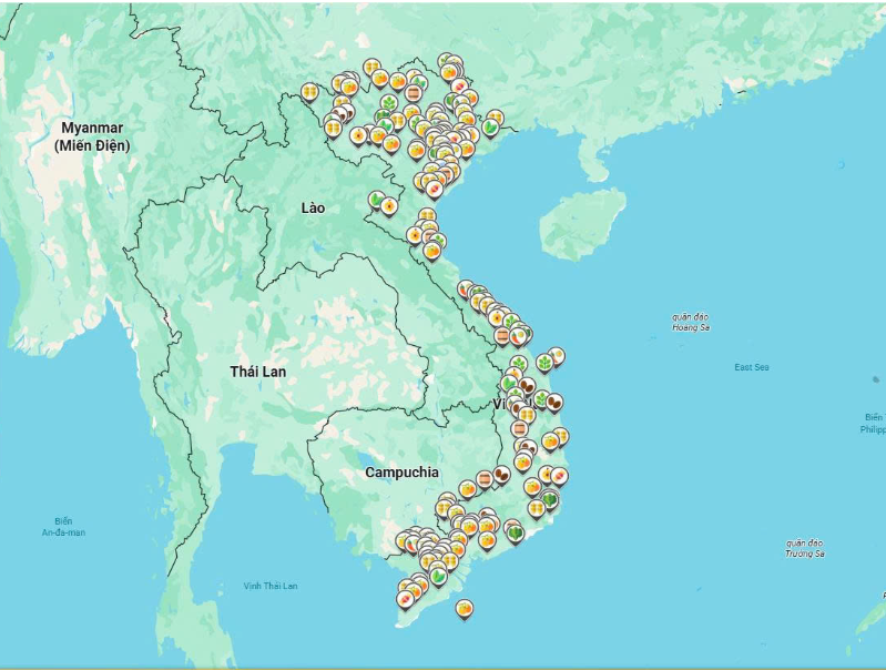 Sắp ra mắt Bản đồ Nông sản Việt